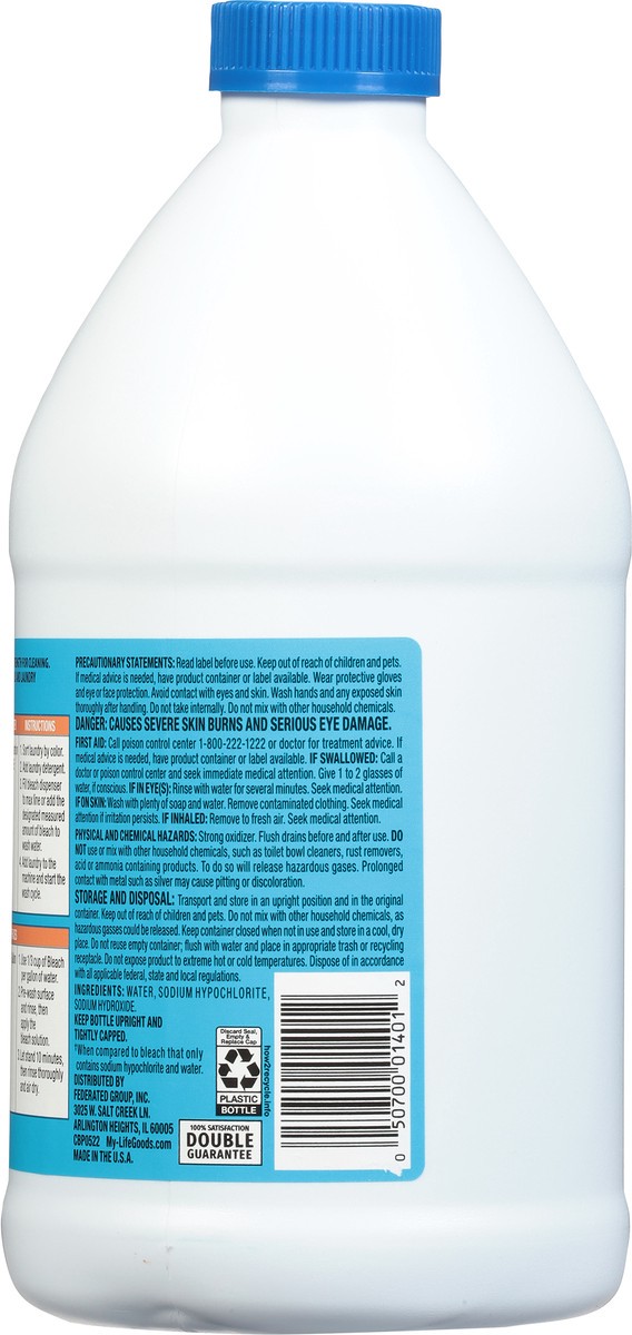 slide 7 of 10, Life Goods Regular Concentrated Bleach 2 qt, 2 qt