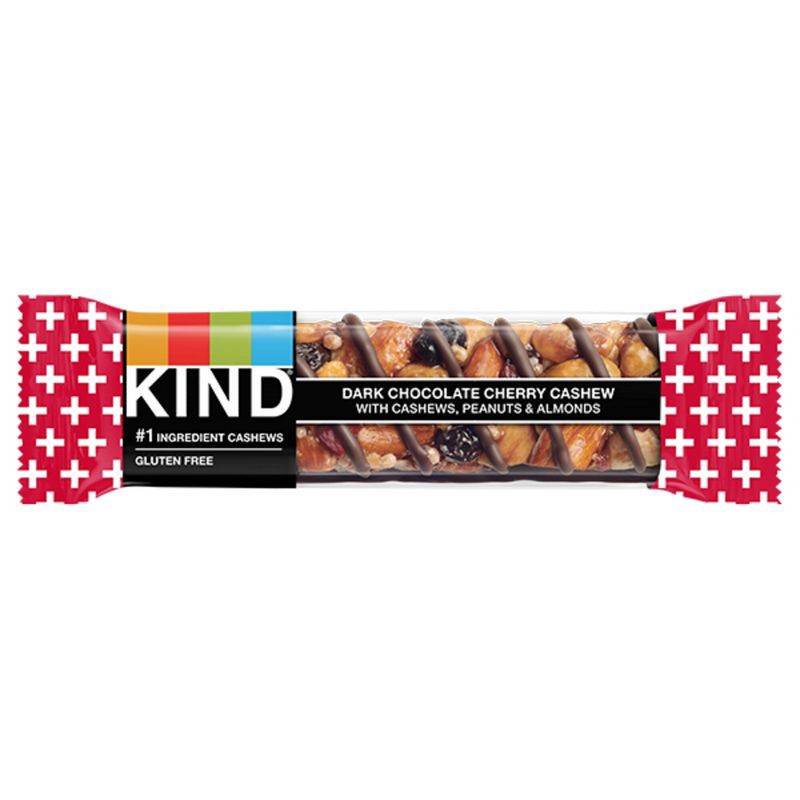 slide 5 of 6, KIND Bars Dark Cherry Cashew Gluten Free Snacks - 16.8oz/12ct, 16.8 oz, 12 ct