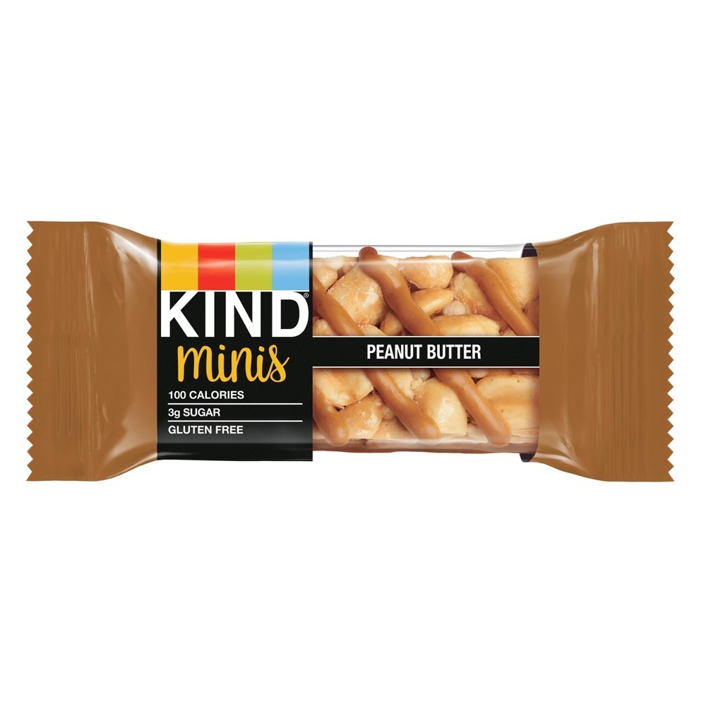 slide 3 of 6, KIND Minis Peanut Butter Dark Chocolate + Peanut Butter - 20ct, 20 ct