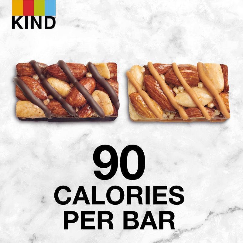 slide 4 of 9, KIND Minis Dark Chocolate & Caramel Almond - 14oz/20ct, 20 ct; 14 oz