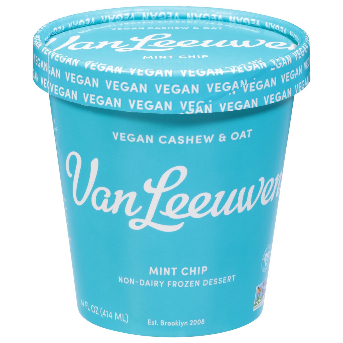 slide 1 of 9, Van Leeuwen Mint Chip, 14 fl oz