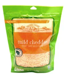 Roundy's Roundys Mild Cheddar Shredded Cheese - 8 oz
