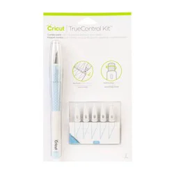 Cricut TrueControl Knife Kit - Blue: Exacto Knife for Arts & Crafts, Safety Cover, Metal & Plastic, Cricut Accessory