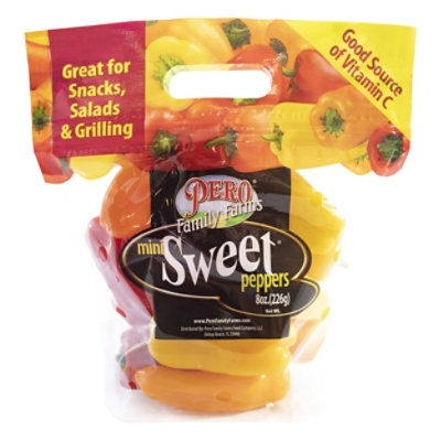 slide 1 of 1, Hannahford Peppers Bell Peppers Sweet Mini Prepacked - 8 Oz, 8 oz