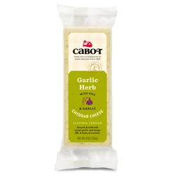 12/8Oz Garlic Herb Cheddar Parchment Bar