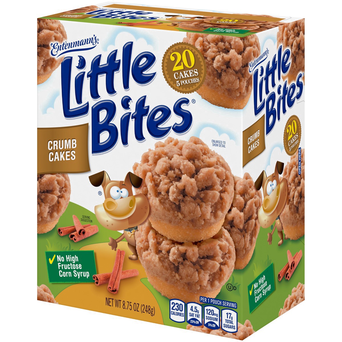 slide 58 of 72, Entenmann's Little Bites Crumb Cake Mini Muffins, 5 pouches, 8.75 oz, 5 ct