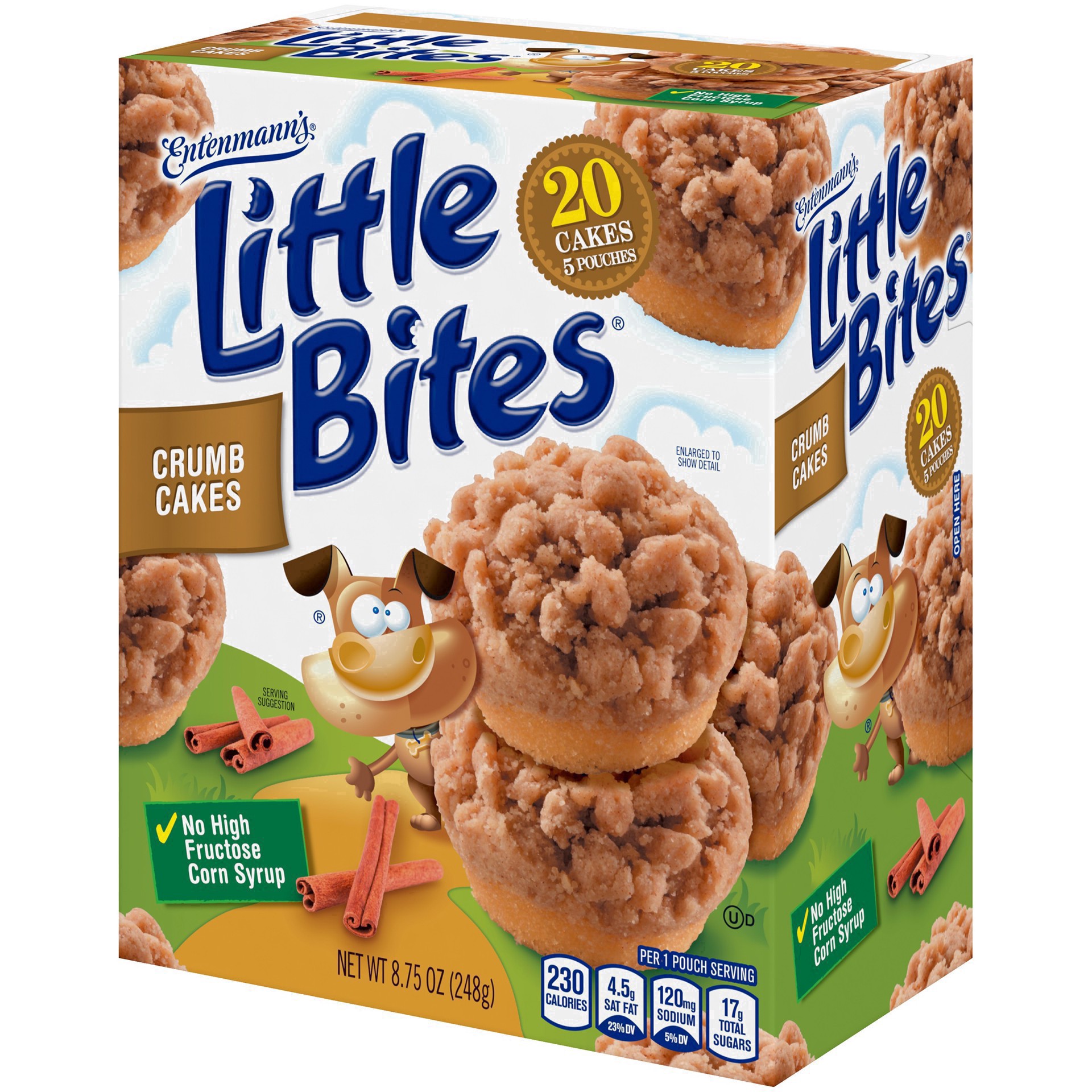 slide 16 of 72, Entenmann's Little Bites Crumb Cake Mini Muffins, 5 pouches, 8.75 oz, 5 ct