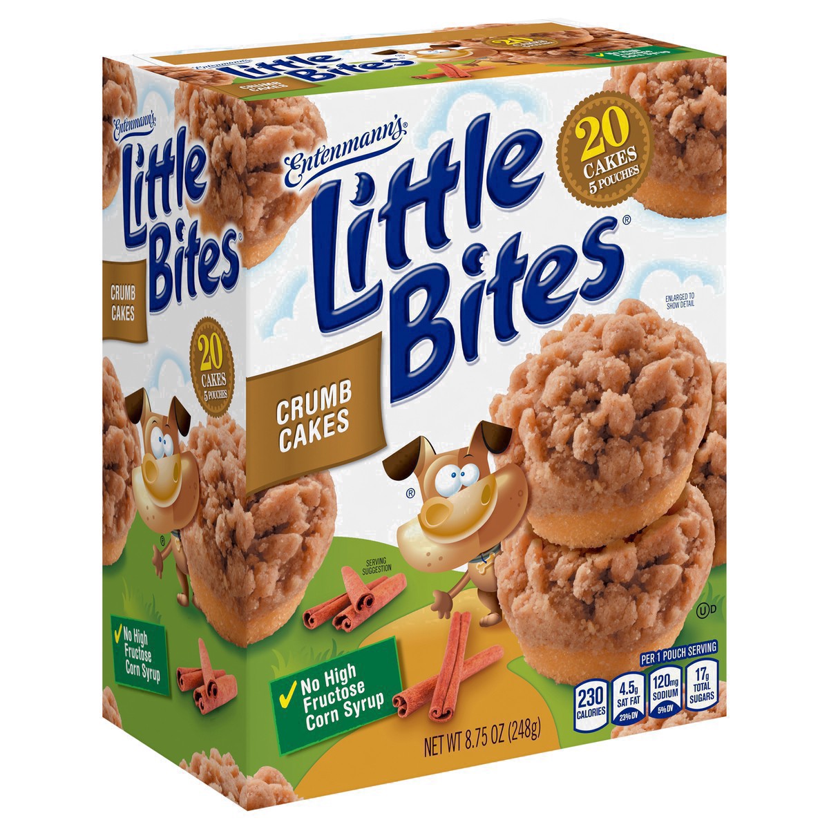 slide 48 of 72, Entenmann's Little Bites Crumb Cake Mini Muffins, 5 pouches, 8.75 oz, 5 ct