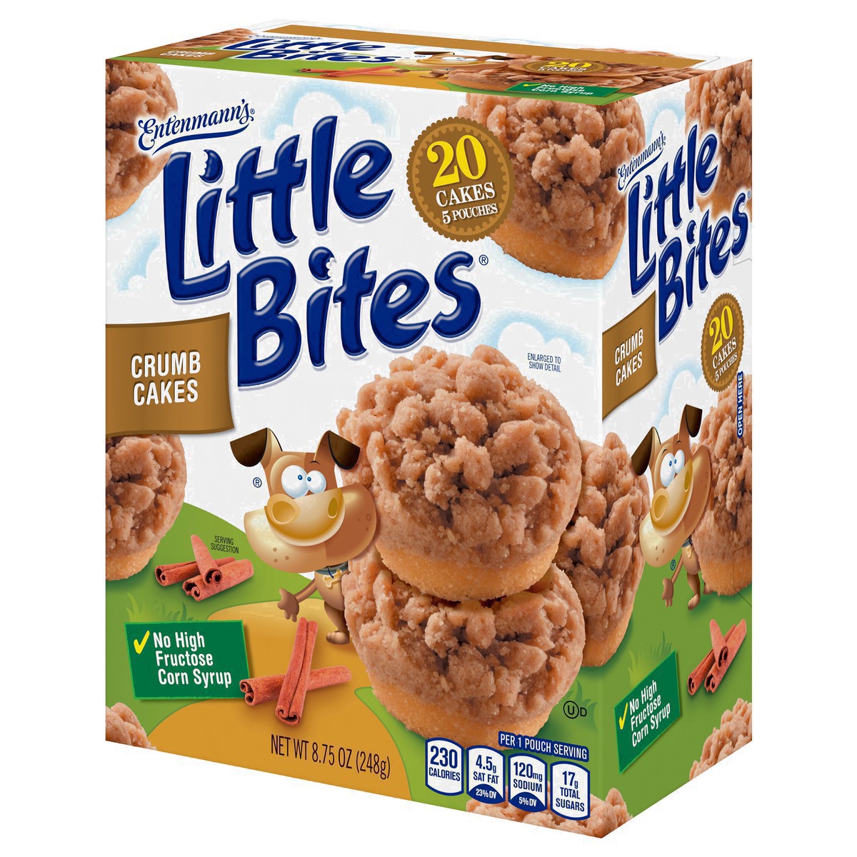 slide 23 of 72, Entenmann's Little Bites Crumb Cake Mini Muffins, 5 pouches, 8.75 oz, 5 ct