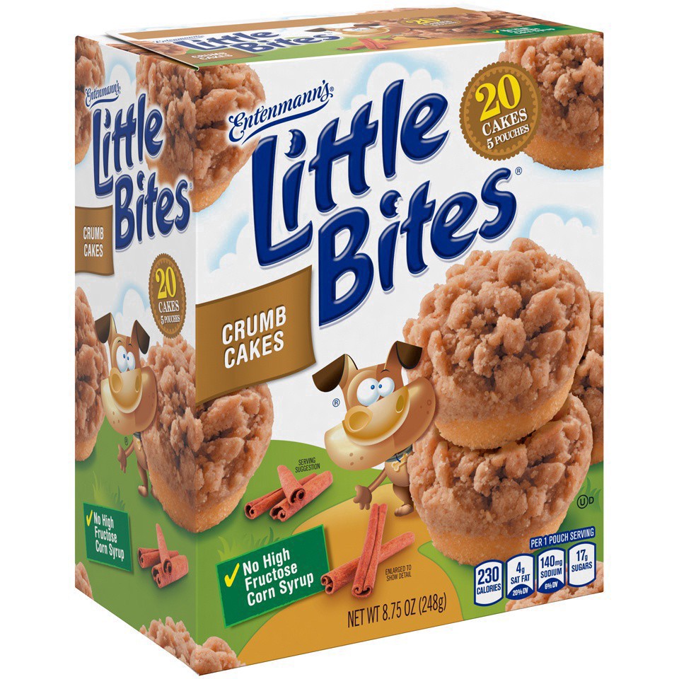 slide 65 of 72, Entenmann's Little Bites Crumb Cake Mini Muffins, 5 pouches, 8.75 oz, 5 ct