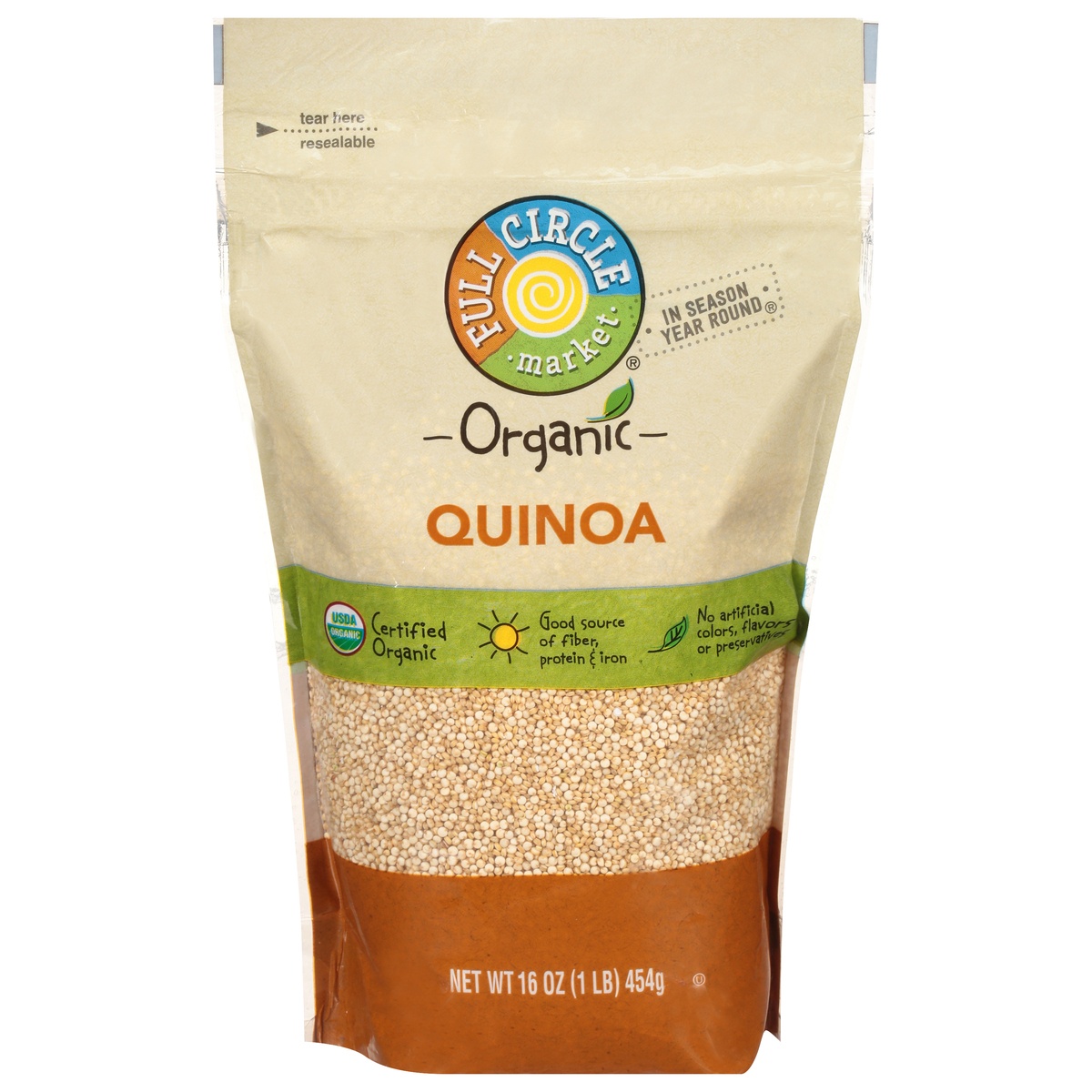 slide 1 of 1, Full Circle Market Organic Quinoa, 16 oz