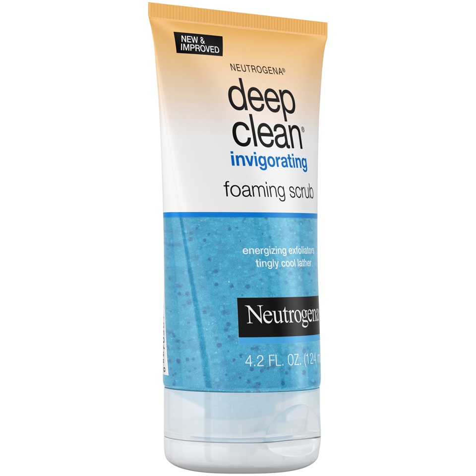 slide 3 of 6, Neutrogena Deep Clean Invigorating Foaming Face Scrub - 4.2 fl oz, 4.2 fl oz