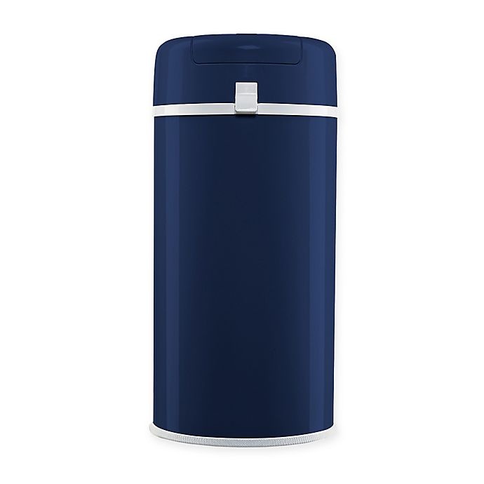 slide 1 of 1, Bubula Steel Diaper Pail - Navy, 1 ct