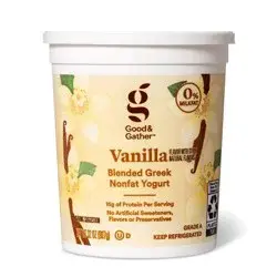 Greek Vanilla Nonfat Yogurt - 32oz - Good & Gather™