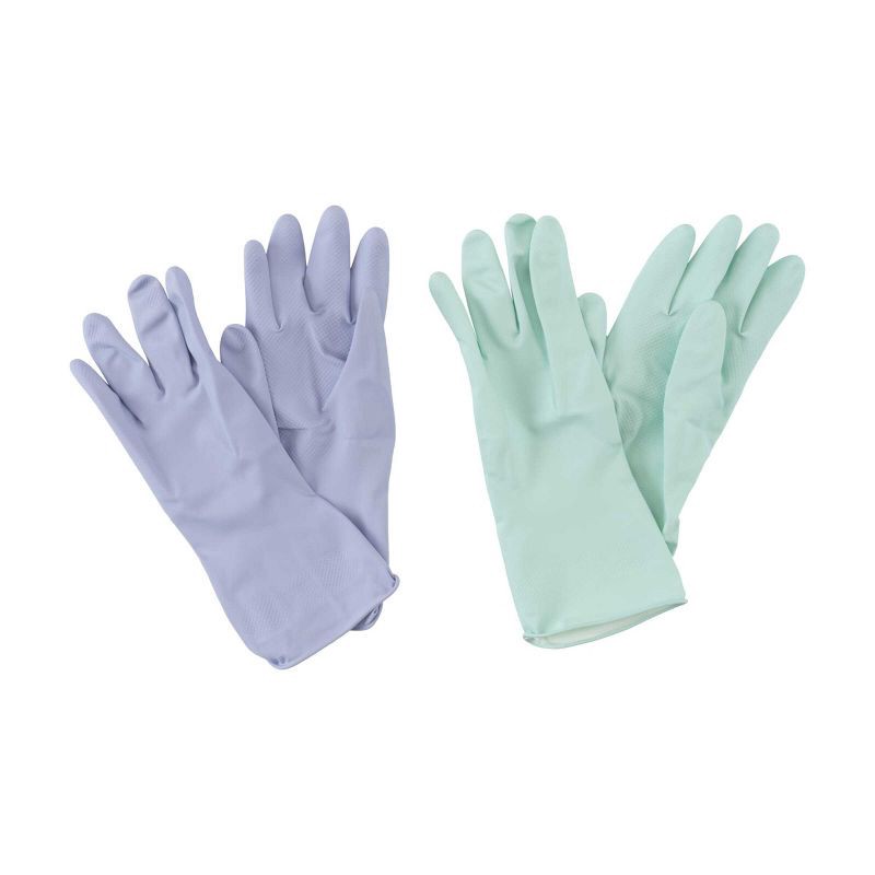 slide 4 of 5, Clorox Duo Latex Gloves - Large - 4ct, 4 ct