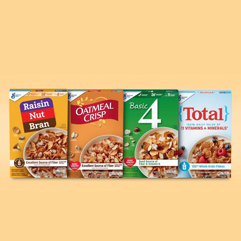 slide 5 of 7, Raisin Nut Bran Breakfast Cereal 20.8oz - General Mills, 20.8 oz