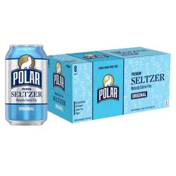 Polar Beverages Polar Original Seltzer Water - 8pk/12 fl oz Cans