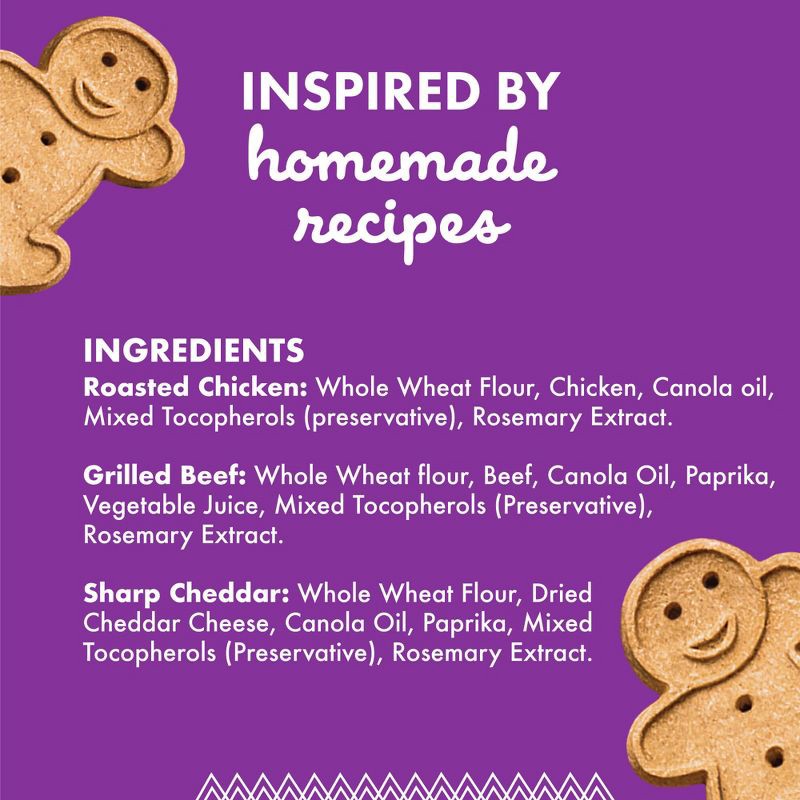 slide 3 of 10, Buddy Biscuits Crunchy Assorted Flavors with Beef, Chicken and Cheese Biscuit Dog Treats - 16oz, 16 oz