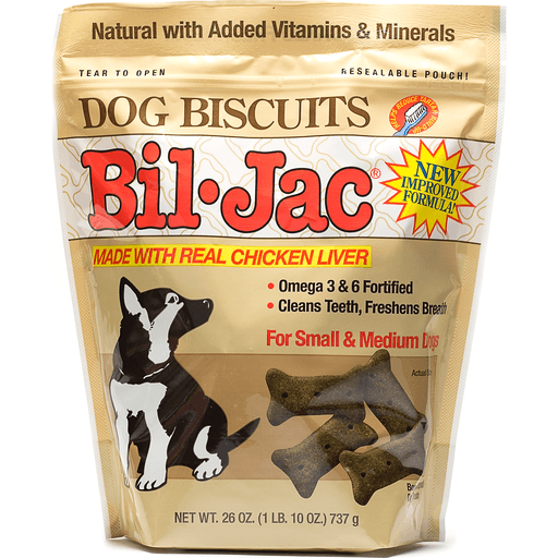 slide 1 of 1, Bil-Jac Medium Dog Biscuits, 26 oz