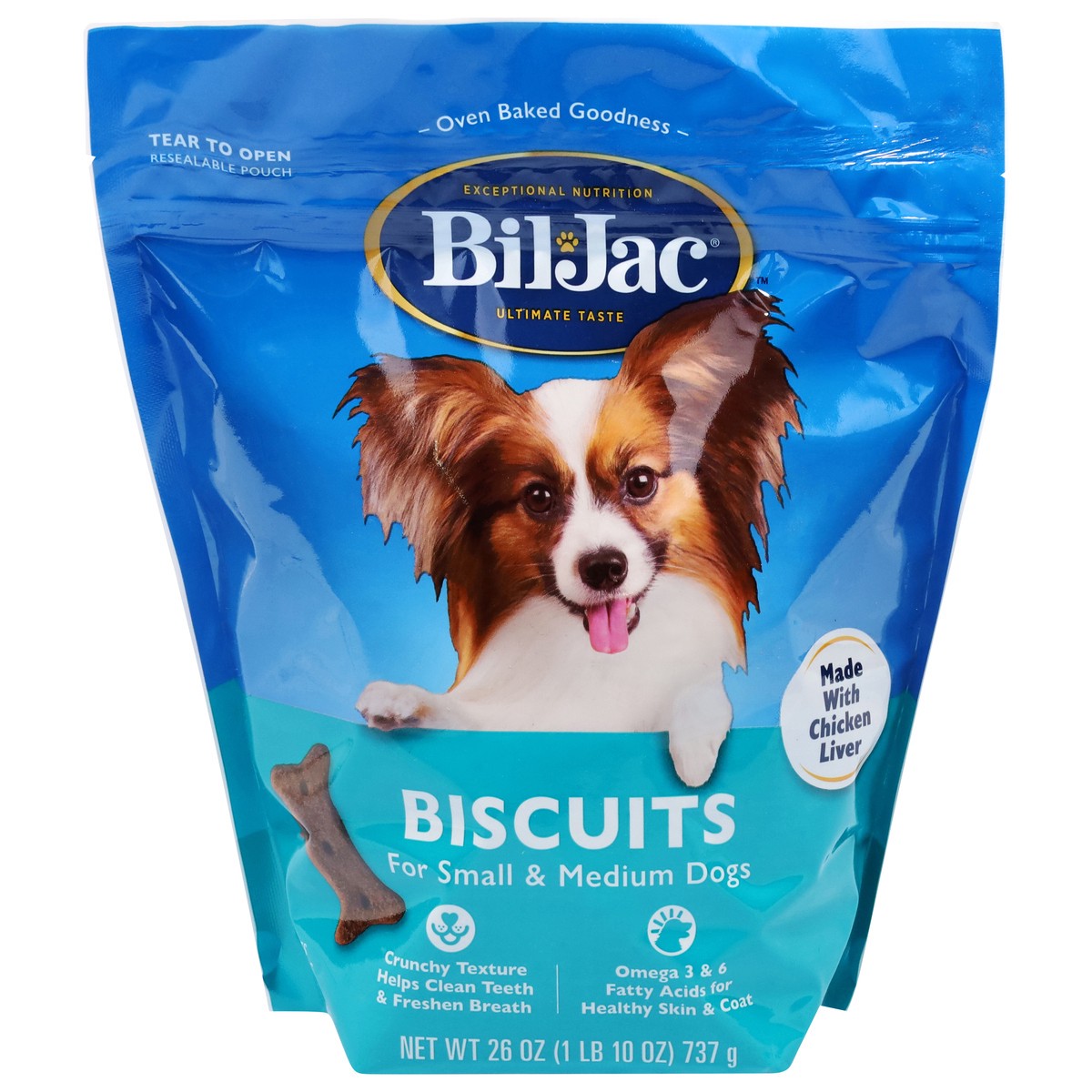 slide 13 of 14, Bil-Jac Small & Medium Dogs Dog Biscuits 26 oz, 26 oz