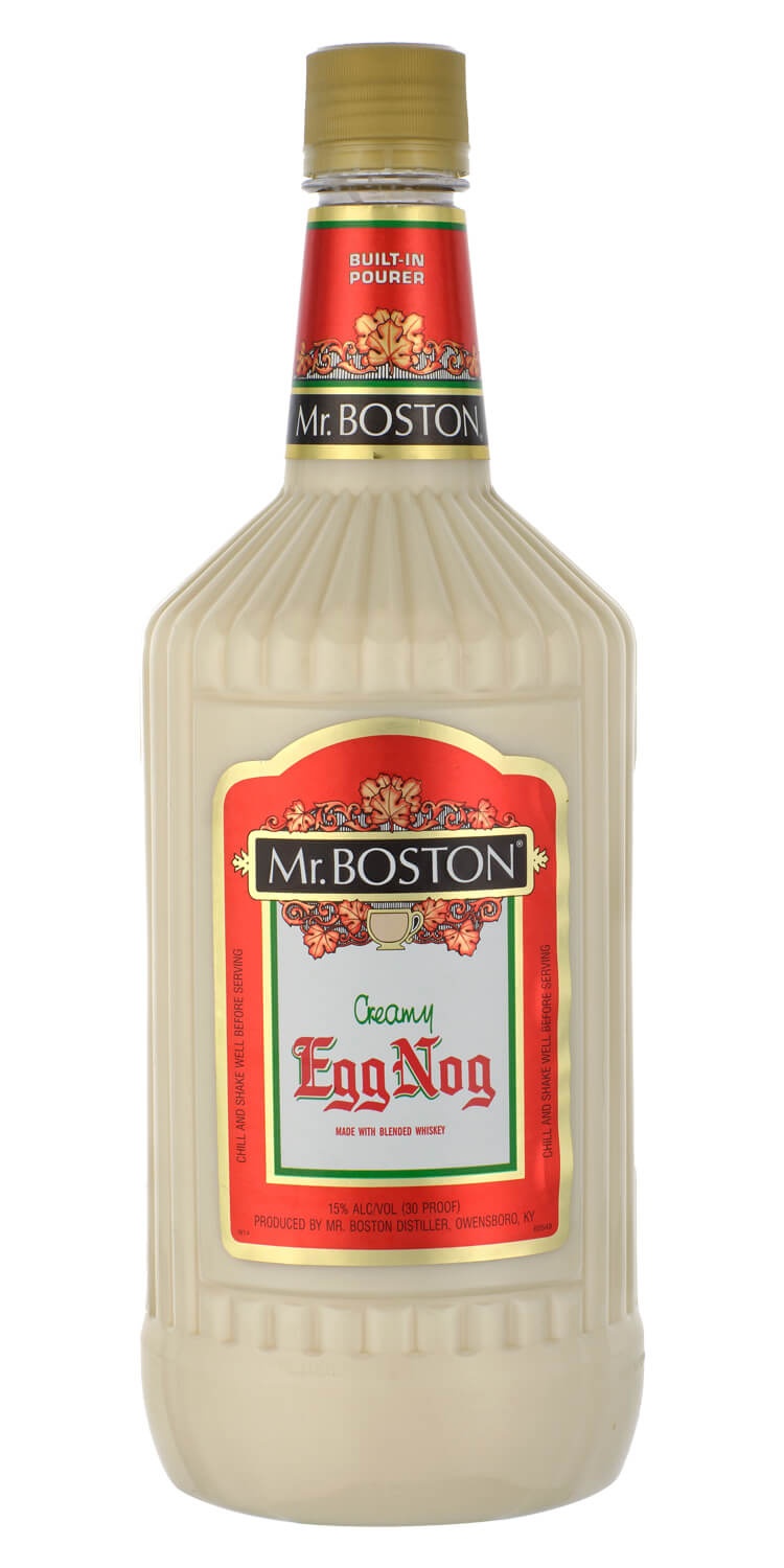 slide 1 of 1, Mr. Boston Mr Boston Holiday Nog, 1.75 liter