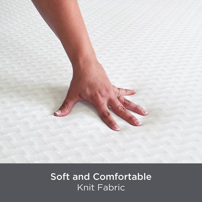 slide 5 of 8, Allerease Queen Clean Boost Temperature Regulating Fitted Mattress Protector: OEKO-TEX Certified, Fits 18" Depth, 1 ct