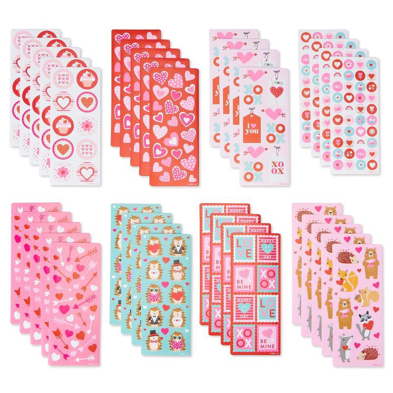 slide 2 of 4, American Greetings 620ct Valentine's Day Stickers Mega Variety Pack, 620 ct