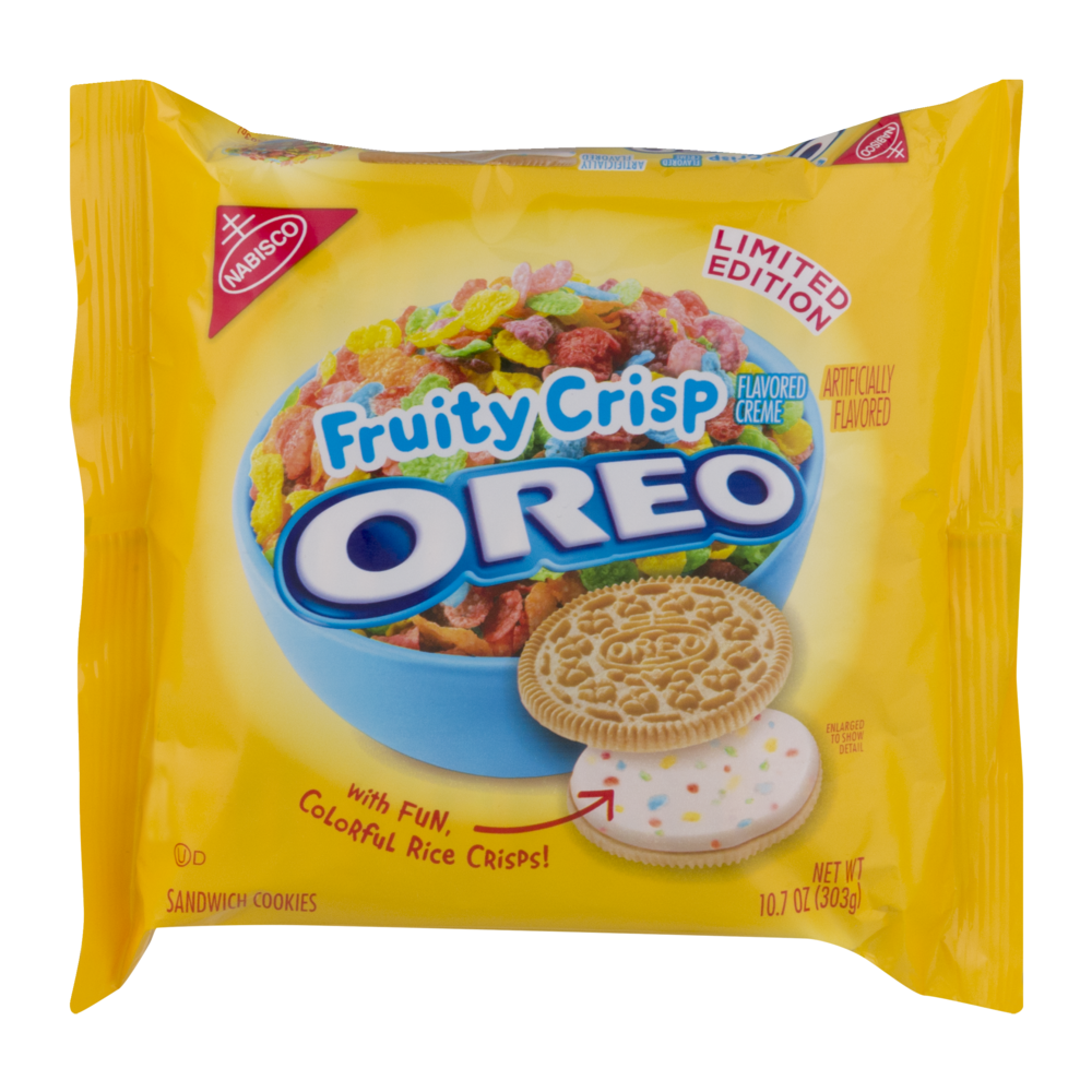 slide 1 of 1, Oreo Cookies Fruity Crisp, 10.7 oz