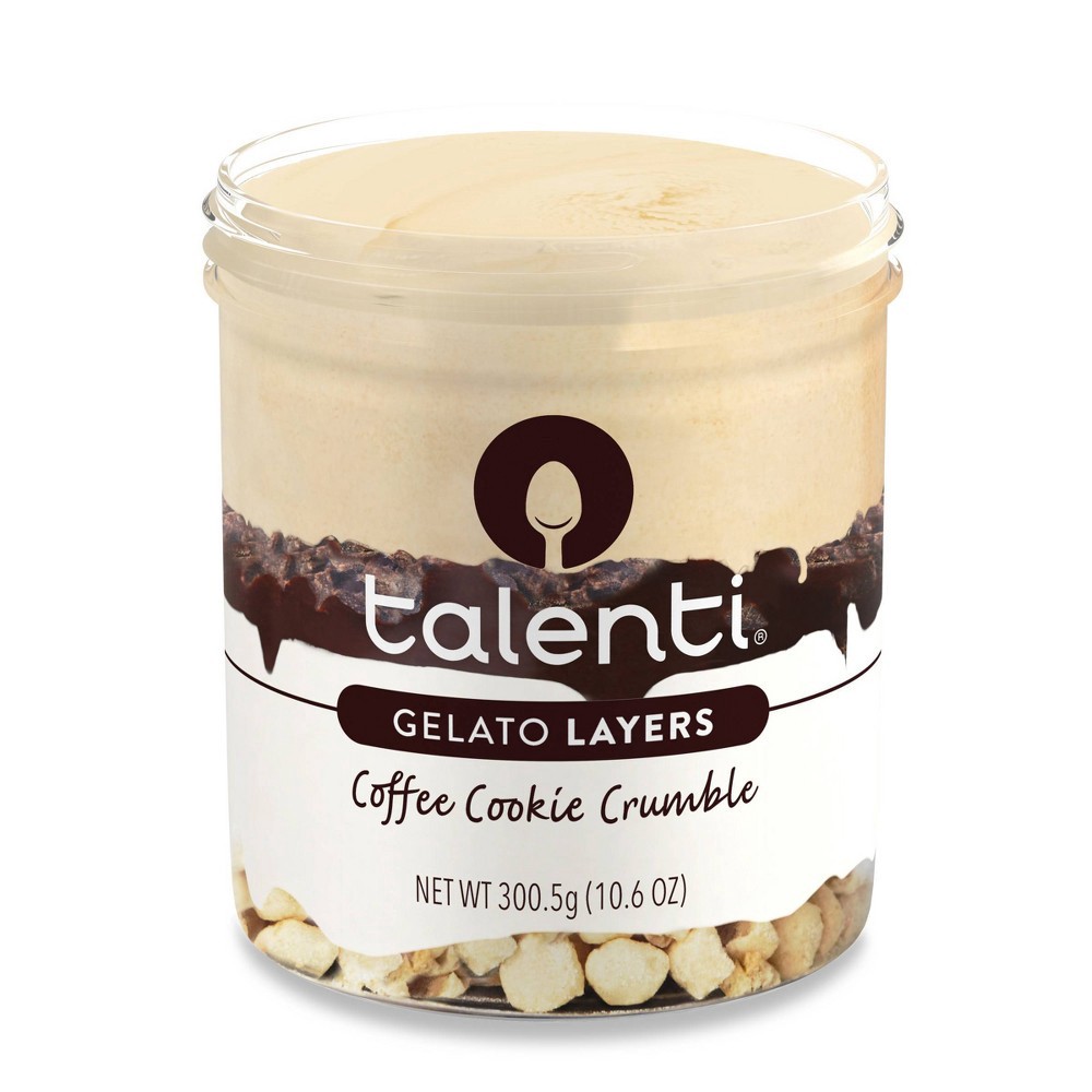 slide 6 of 6, Talenti Coffee Cookie Crumble Gelato Layers, 11.4 oz