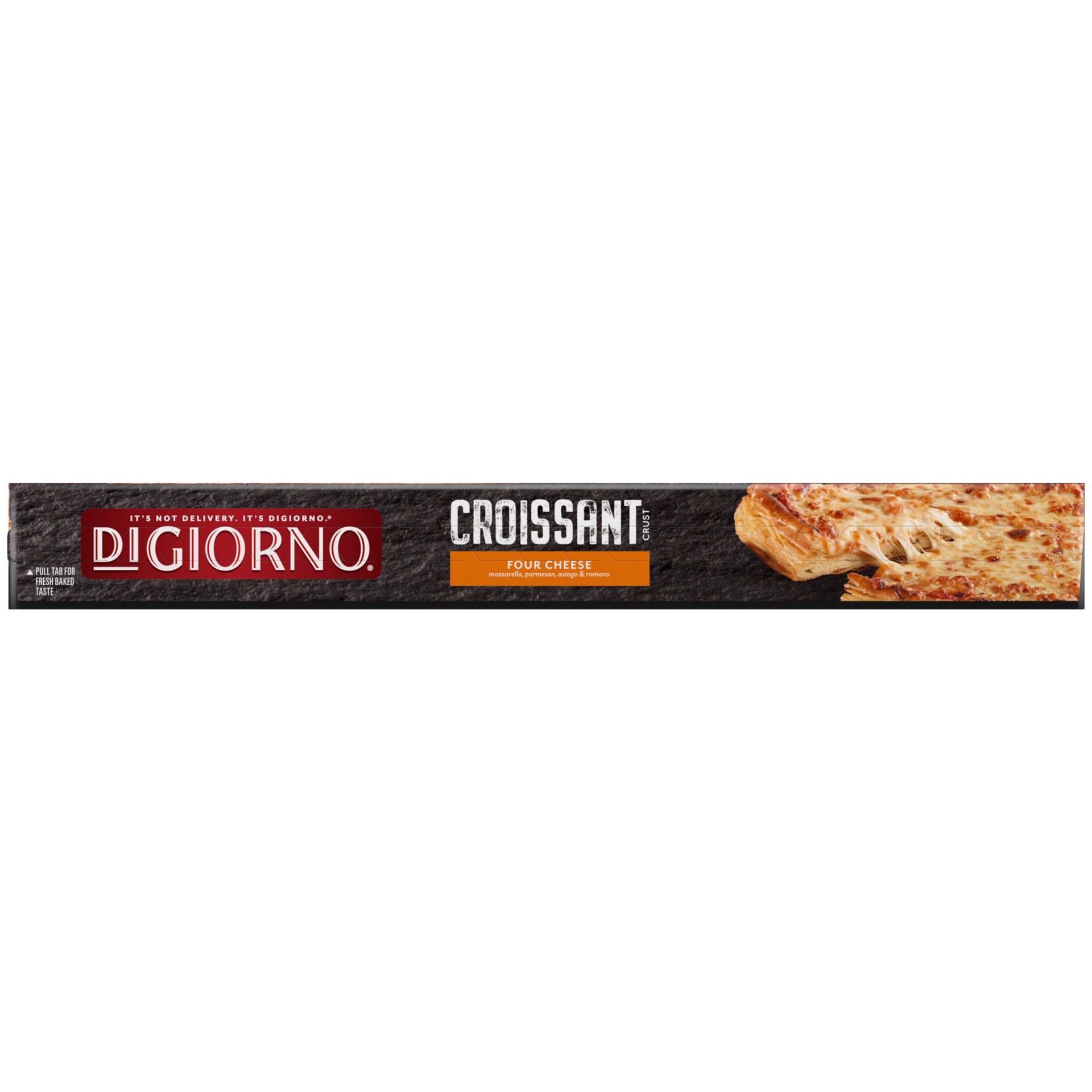 slide 6 of 9, Digiorno Croissant Crust Four Cheese Frozen Pizza, 25.3 oz