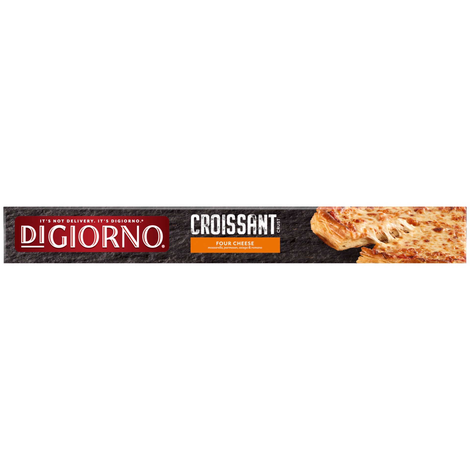 slide 8 of 9, Digiorno Croissant Crust Four Cheese Frozen Pizza, 25.3 oz