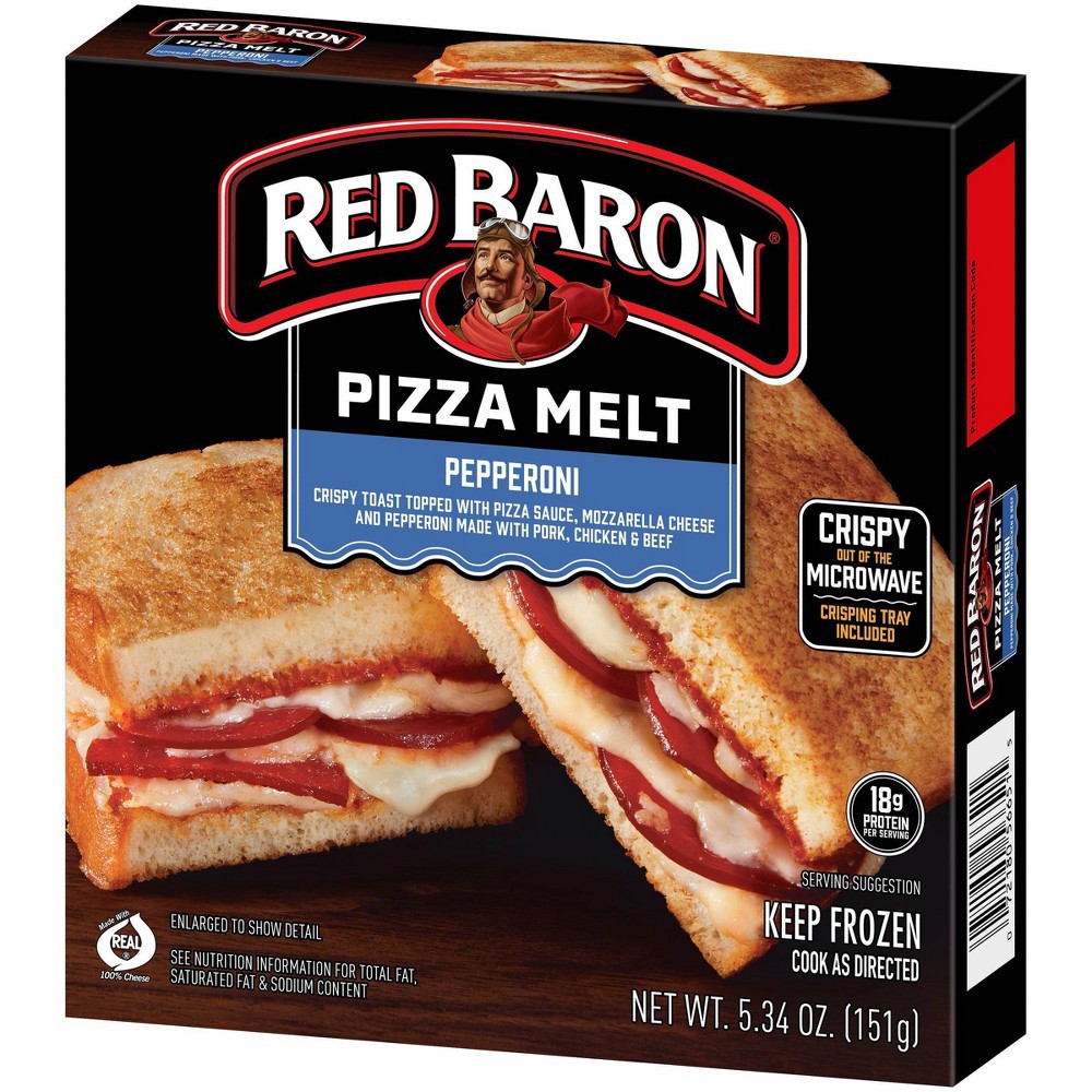 Red Baron Pizza Melt Pepperoni 5.34 Ounce 5.34 oz | Shipt