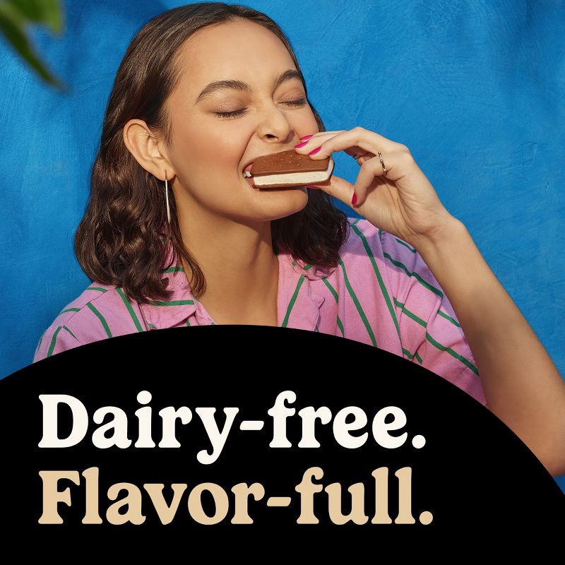 slide 4 of 11, So Delicious Dairy Free Vanilla Bean Coconut Milk Frozen Dessert Sandwich - 8ct, 8 ct