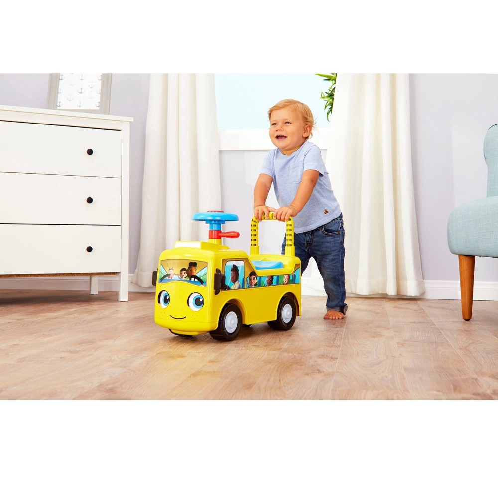 slide 3 of 6, Little Tikes Baby Bum Wheels on the Bus Scoot Pedal and Push Riding Toys, 1 ct