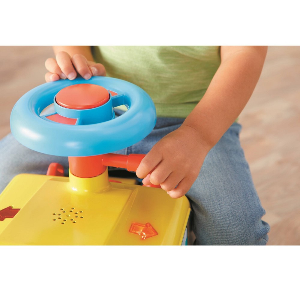 slide 4 of 6, Little Tikes Baby Bum Wheels on the Bus Scoot Pedal and Push Riding Toys, 1 ct