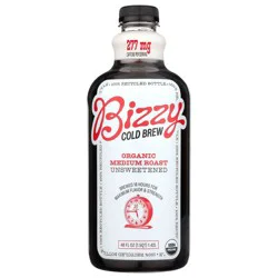 Bizzy Organic Medium Roast Cold Brew Coffee - 48 fl oz