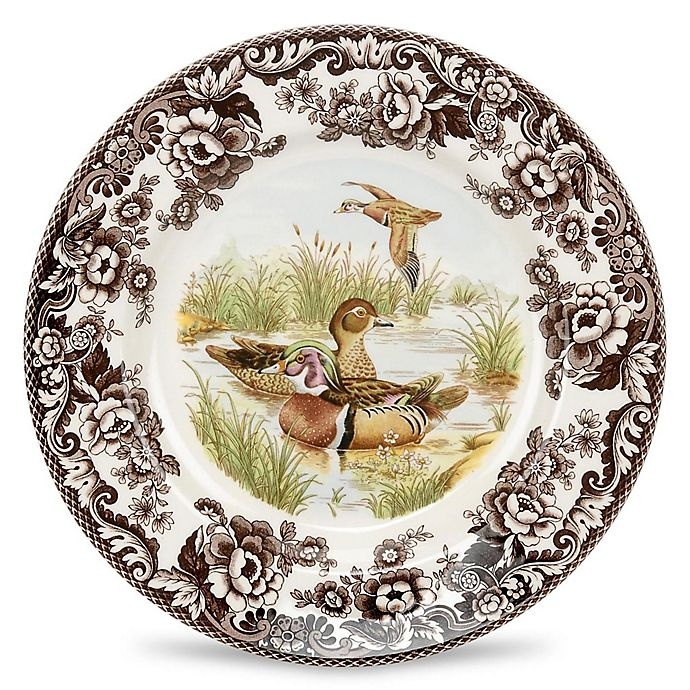 slide 1 of 1, Spode Woodland Wood Duck Salad Plate, 1 ct