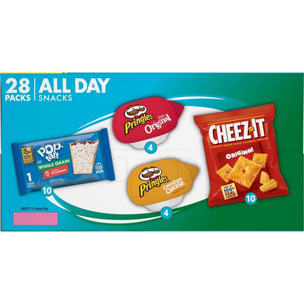 slide 3 of 5, Kellogg's All Day Variety Multipack 28ct, 28 ct