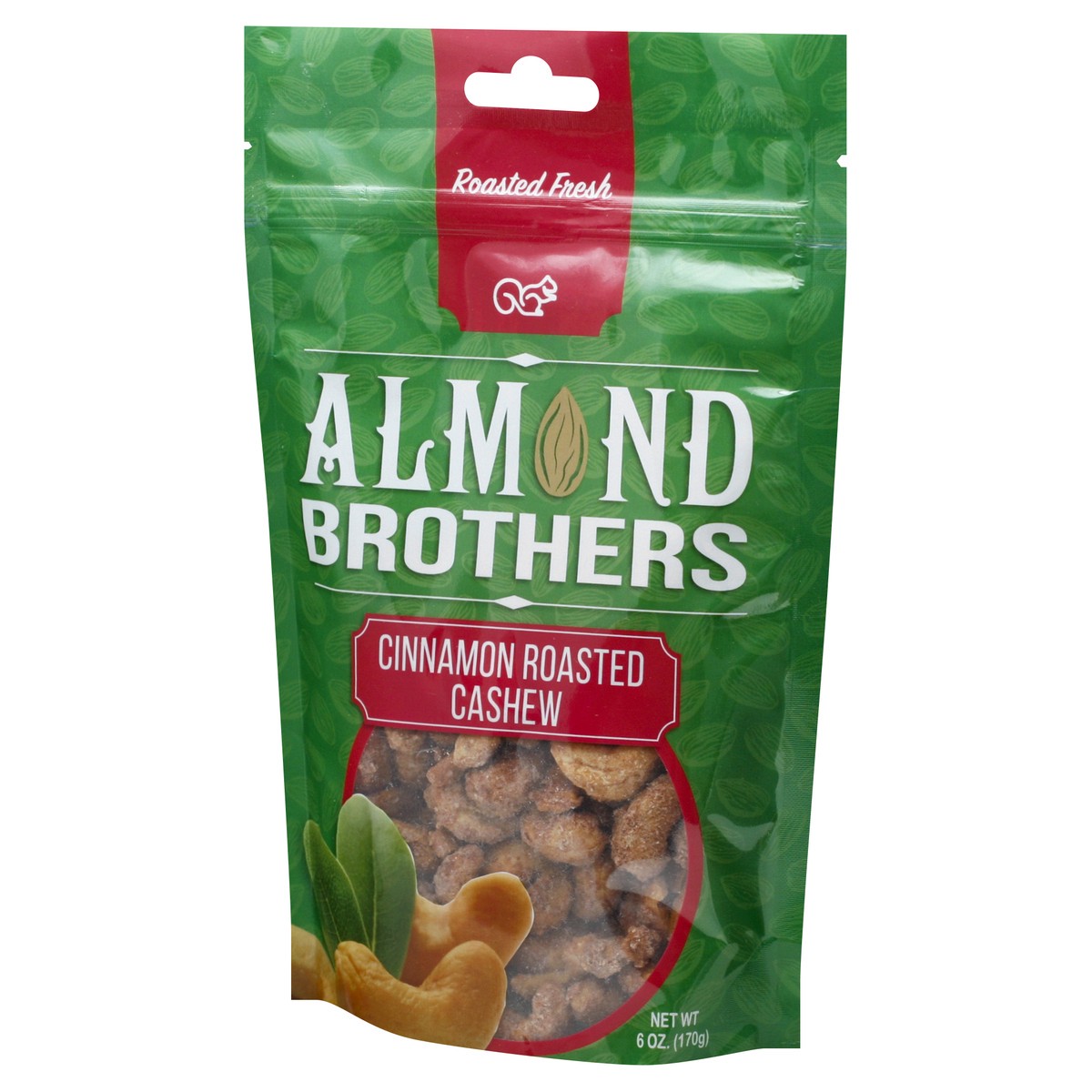 slide 3 of 9, Almond Brothers Cinnamon Roasted Cashews, 5 oz