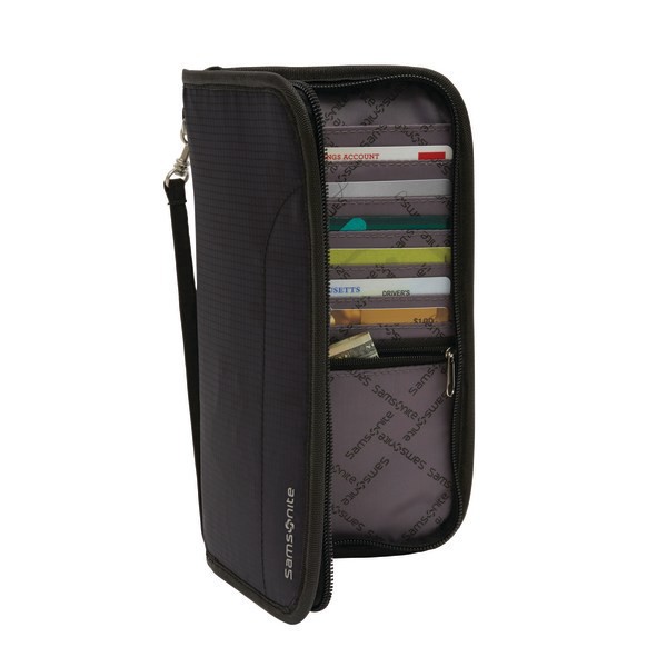 slide 2 of 6, Samsonite Rfid Wallet, Black, 1 ct