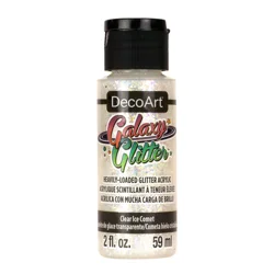 Deco Art Galaxy Glitter Clear Ice Comet, 2 Oz