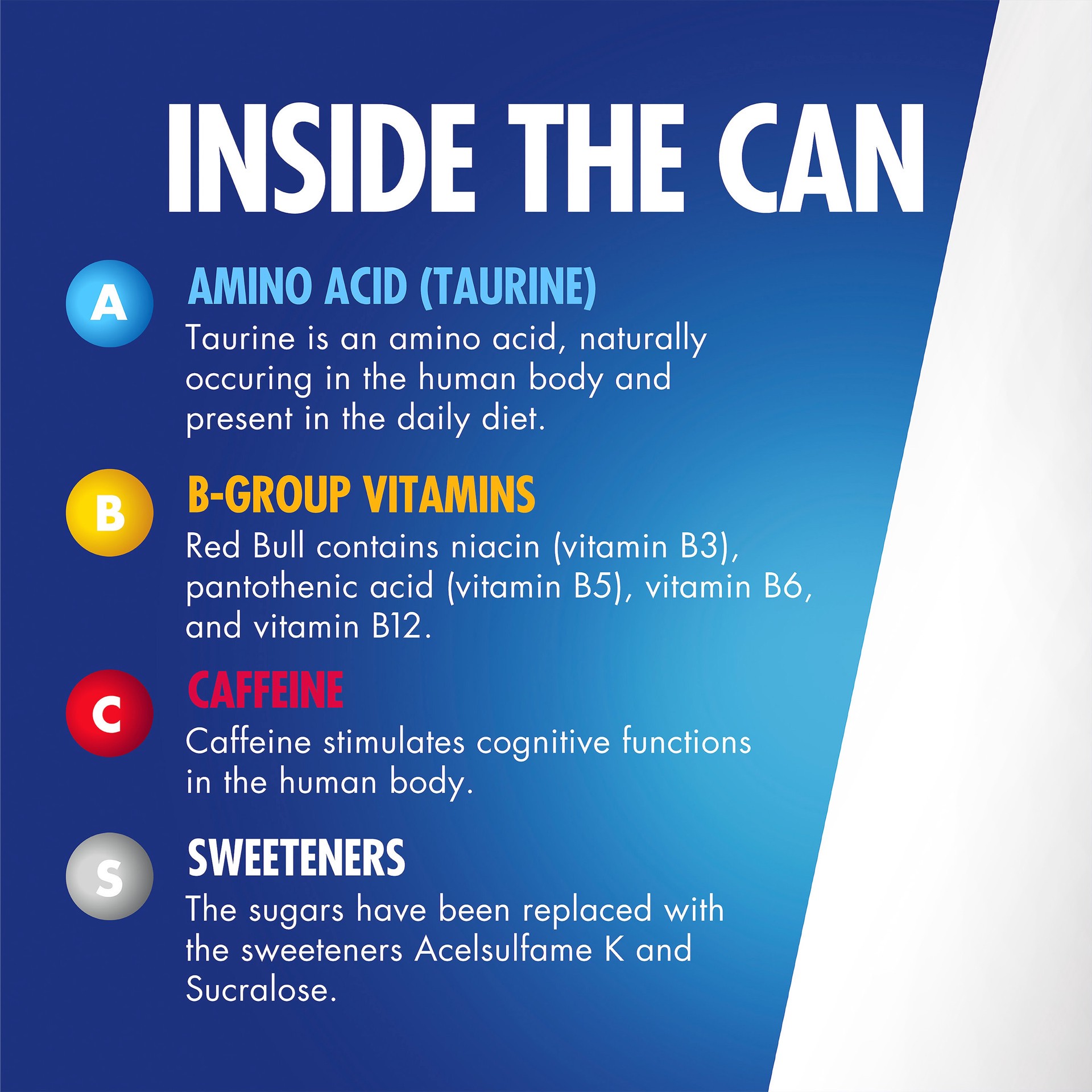 slide 5 of 7, Red Bull Summer Edition Sugarfree Energy Drink, White Peach, 12 fl. oz., Case of 24 cans, with 114mg Caffeine, Taurine & B Vitamins, 288 fl oz