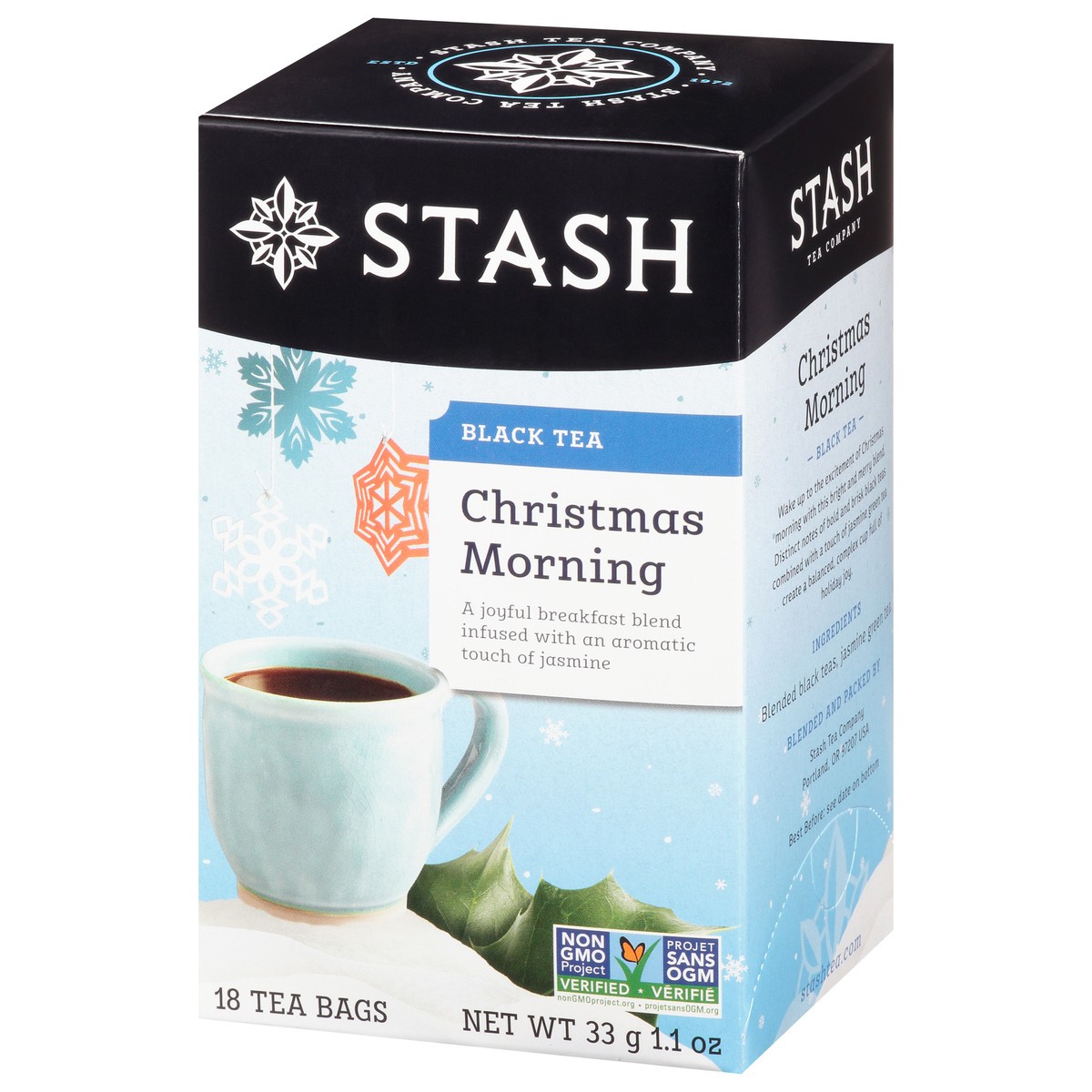 slide 2 of 11, Stash Tea Bags Christmas Morning Black Tea - 18 ct, 18 ct