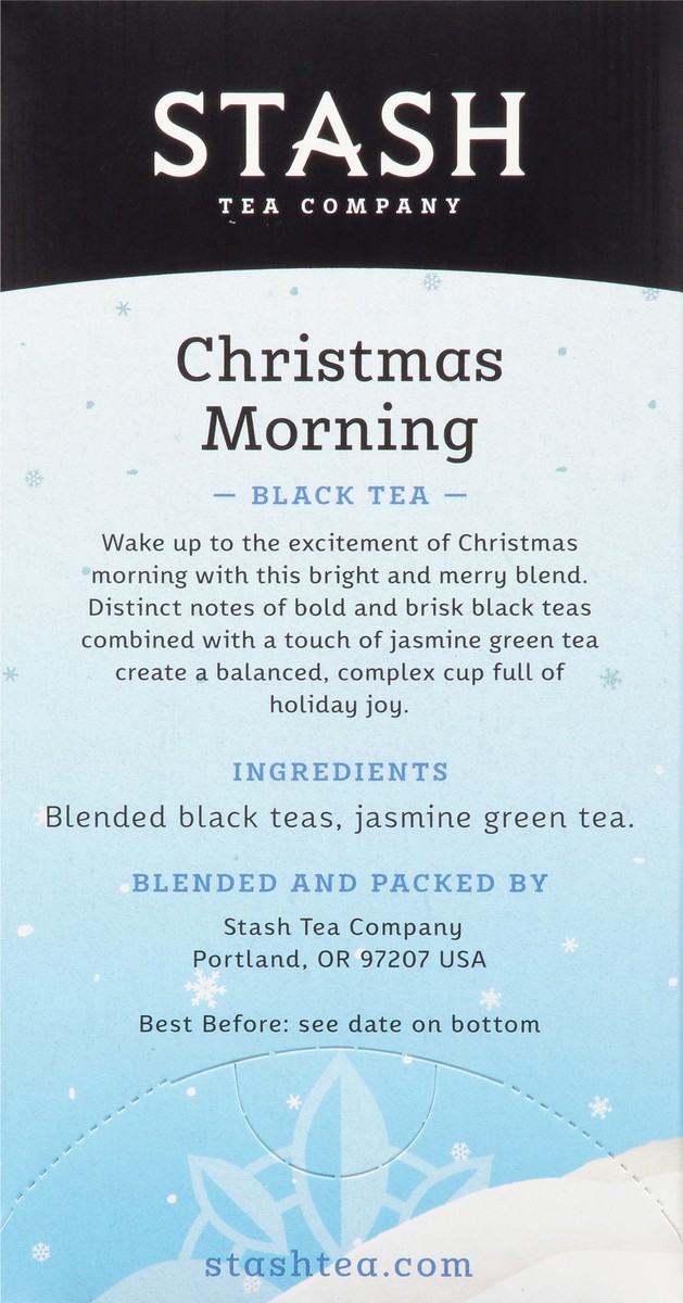 slide 9 of 11, Stash Tea Bags Christmas Morning Black Tea - 18 ct, 18 ct