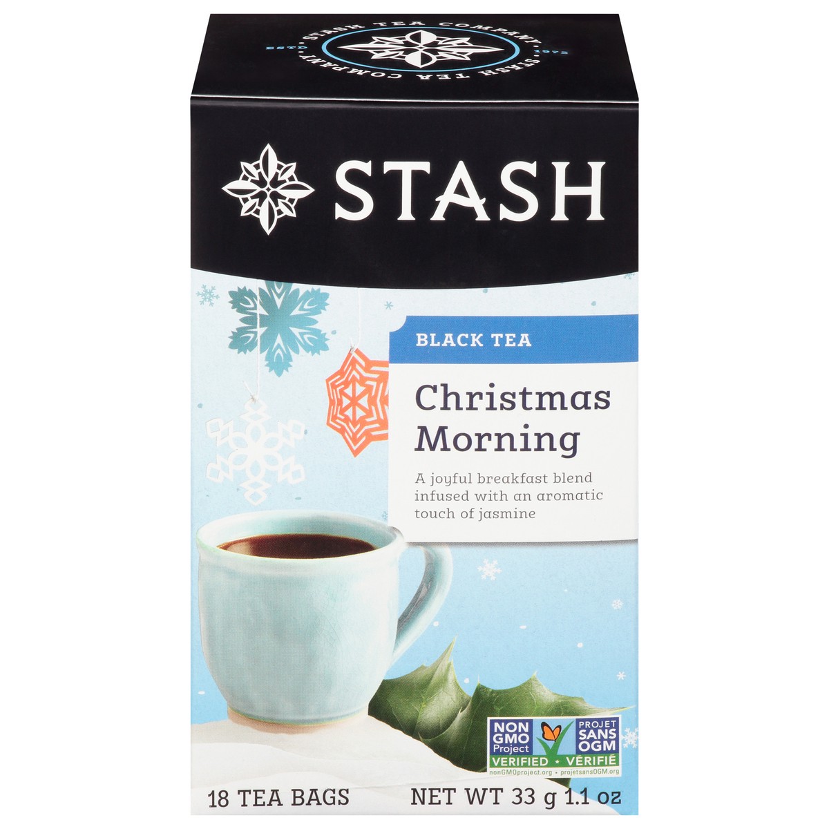 slide 8 of 11, Stash Tea Bags Christmas Morning Black Tea - 18 ct, 18 ct