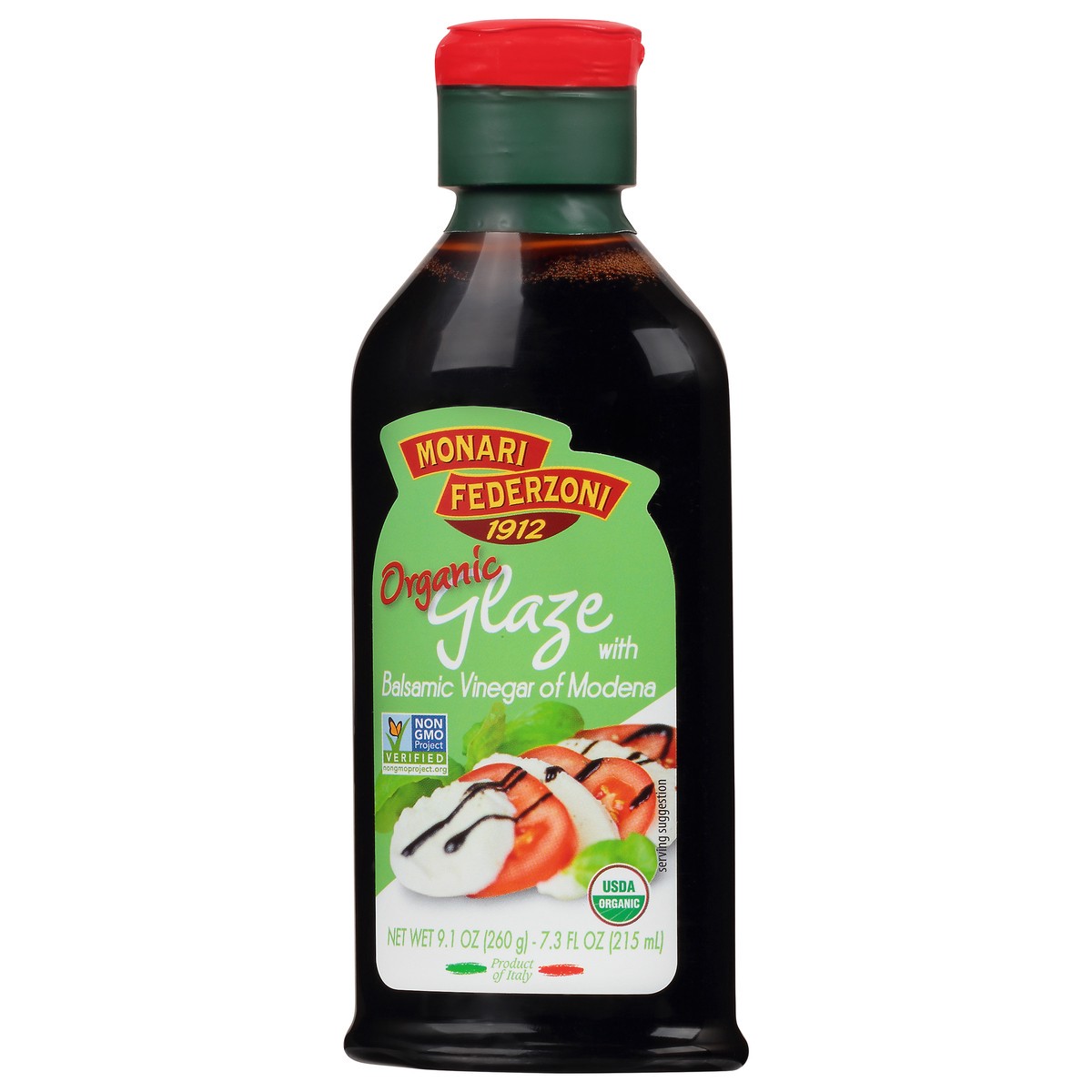 slide 3 of 9, Monari Federzoni Organic Glaze With Balsamic Vinegar Of Modena, 9.1 oz