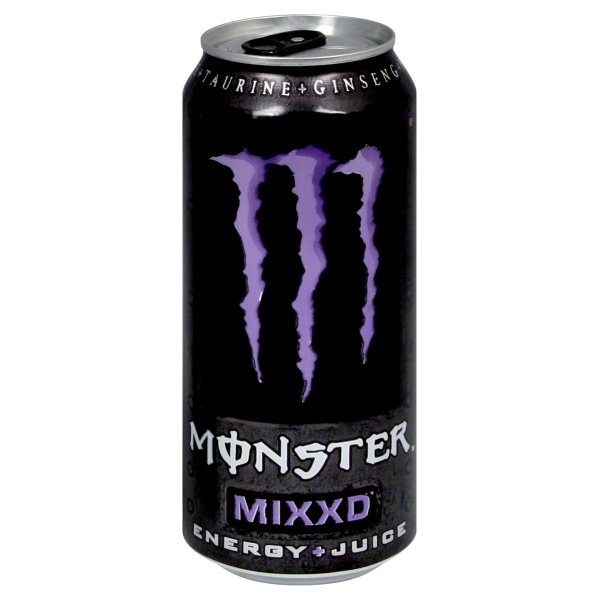 slide 1 of 1, Monster Energy Supplement, Energy + Juice, MIXXD, 16 oz