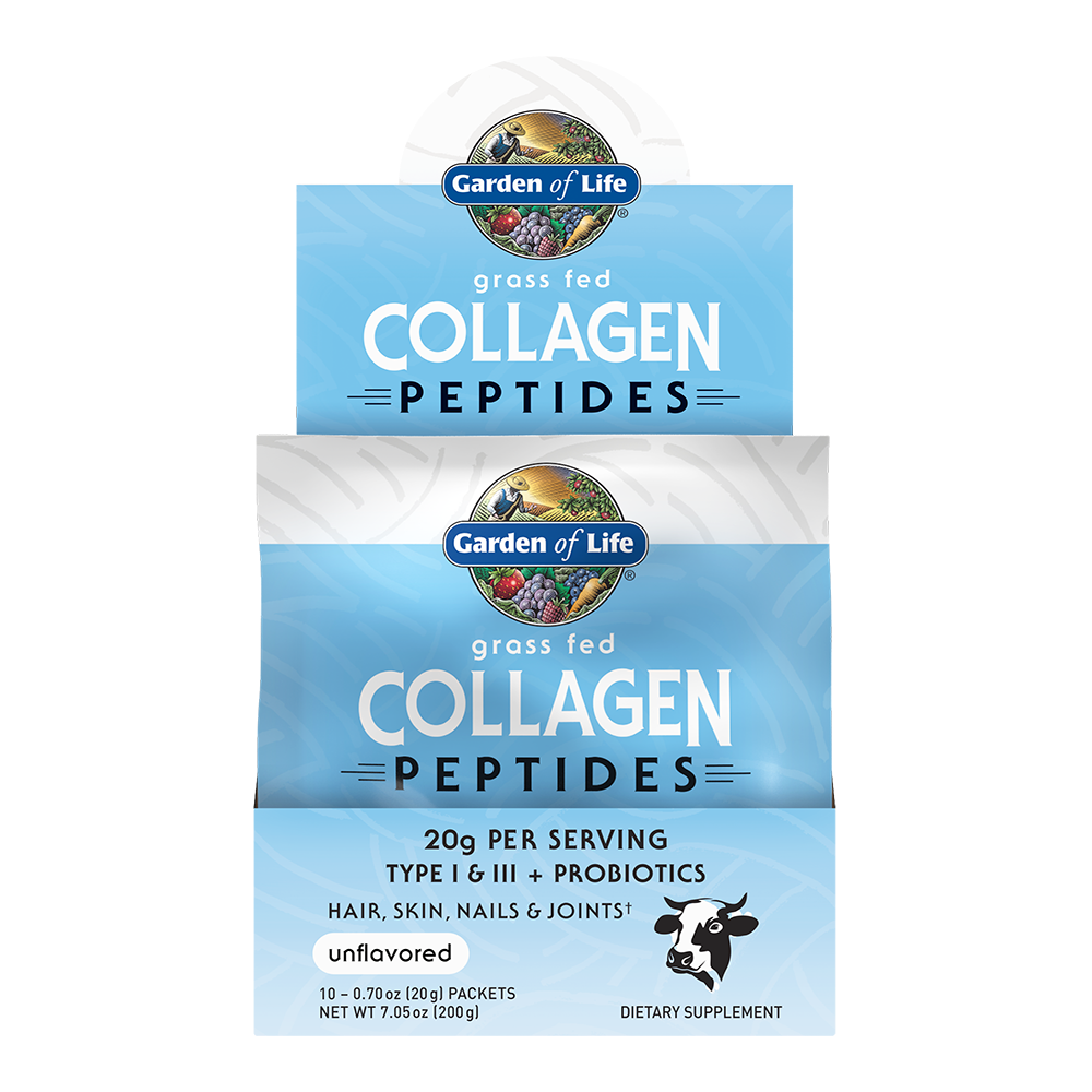 slide 1 of 1, Garden of Life Grass Fed Collagen Peptides Tray, 10 ct