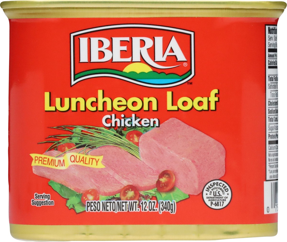 slide 10 of 12, Iberia Chicken Luncheon Loaf 12 oz, 12 oz