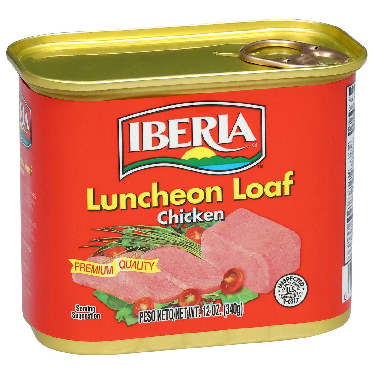 slide 12 of 12, Iberia Chicken Luncheon Loaf 12 oz, 12 oz